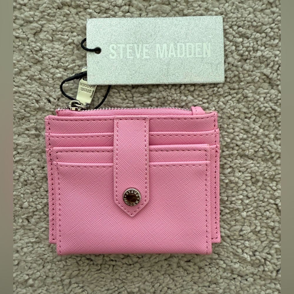 Steve Madden Blush Pink Card Holder